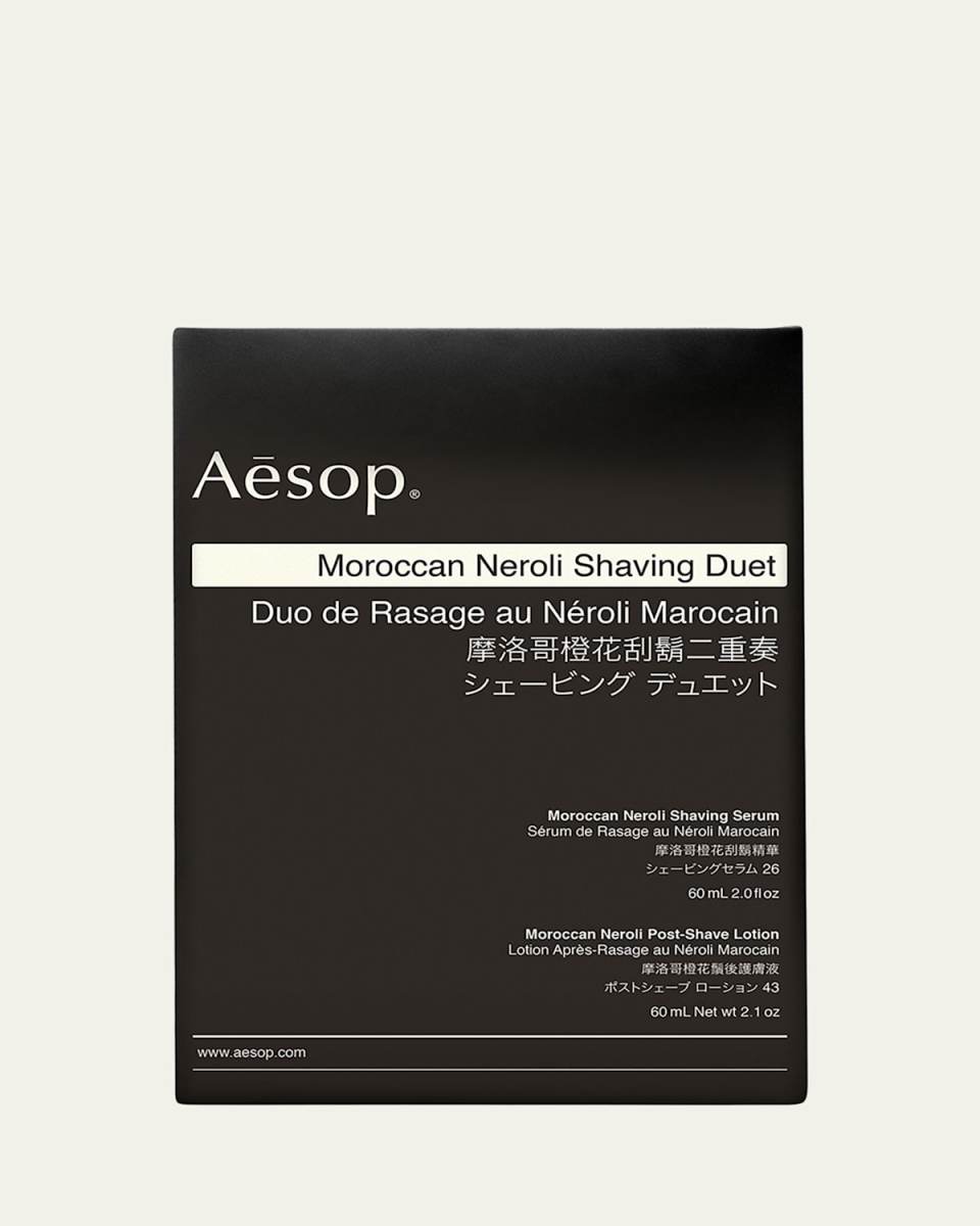 Moroccan Neroli Shaving Duet